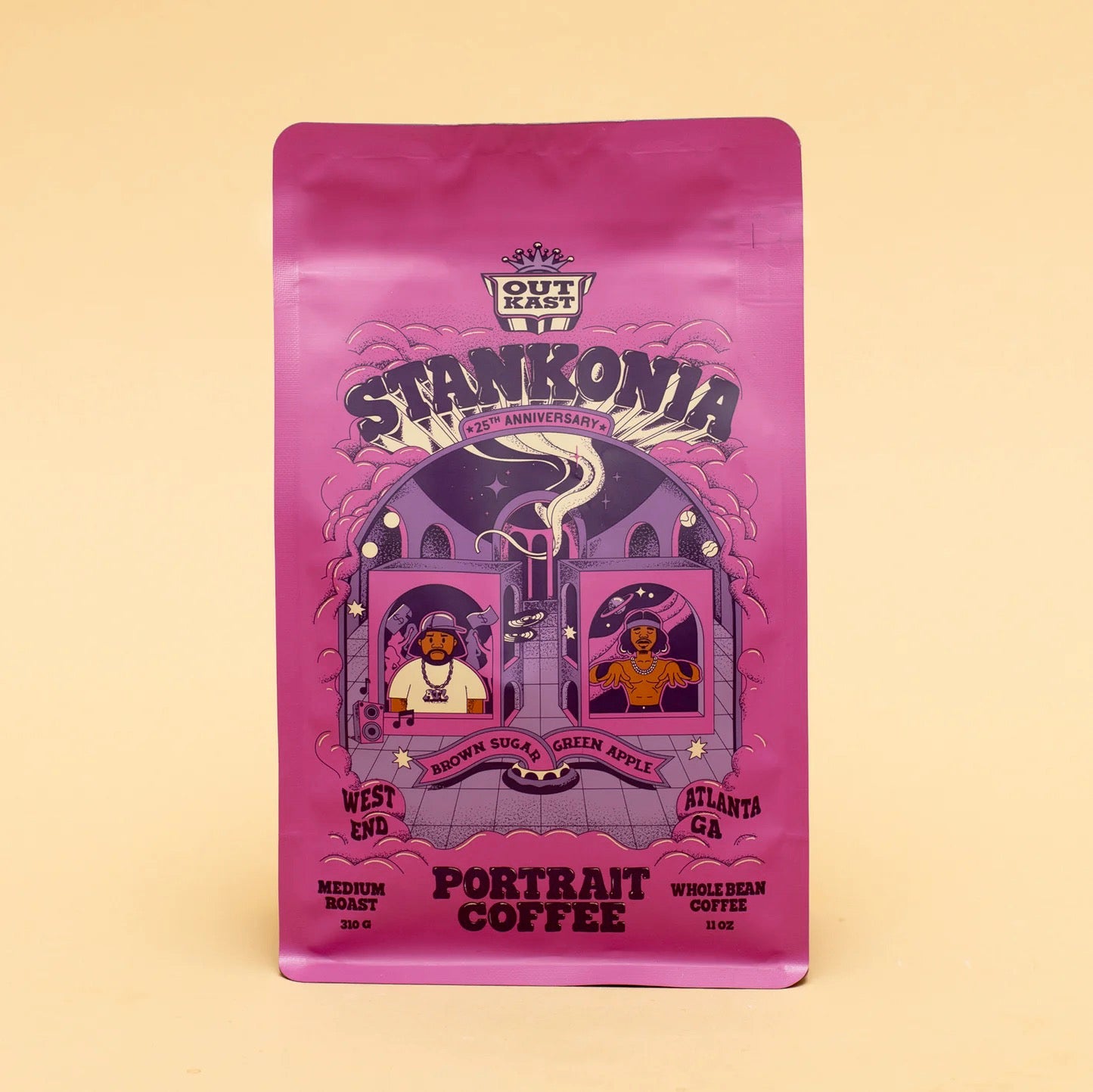 Stankonia limited-edition coffee bag by portrait.mom, Outkast 25th anniversary edition