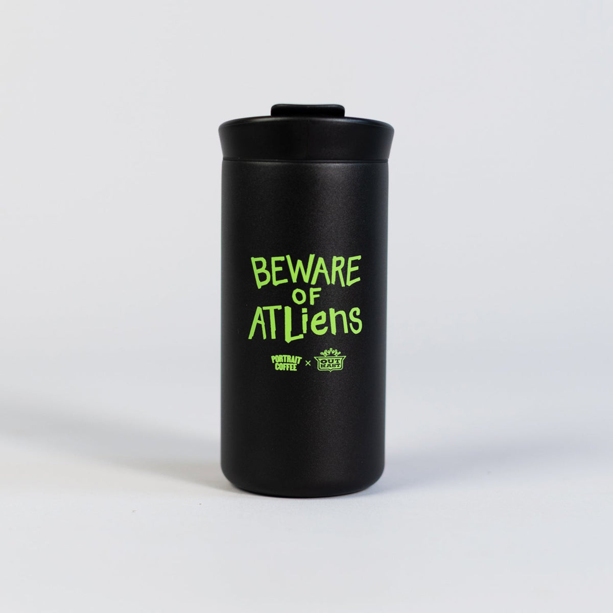 Beware of ATLiens travel tumbler