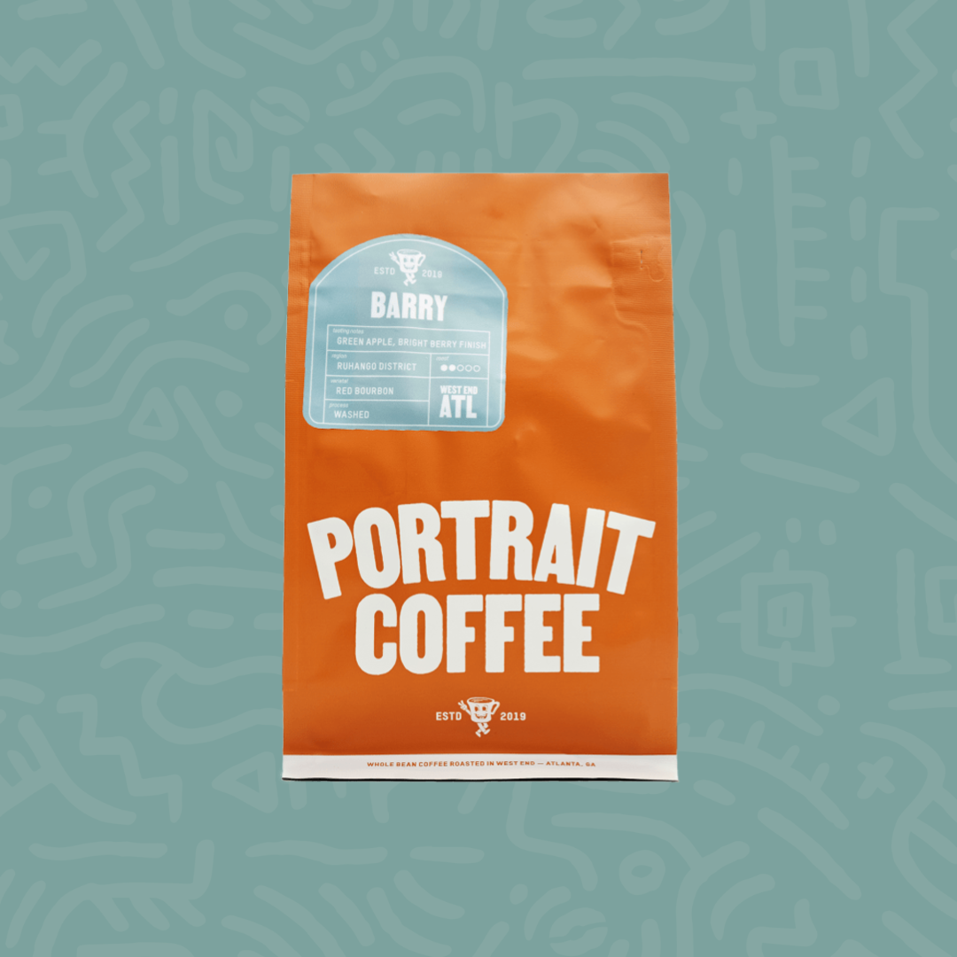 Barry coffee bag by portrait.mom, well-balanced fruity medium roast inspired by Barry Jenkins