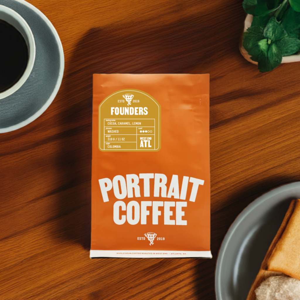Founders Blend by portrait.mom, flagship medium roast